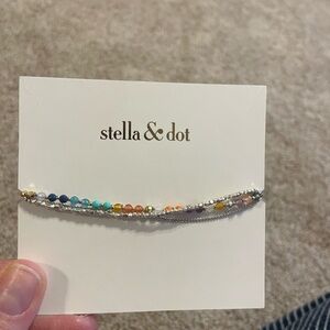 Stella & Dot Multicolor Beaded Bracelet